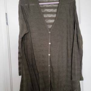 Tunic Length Cardigan